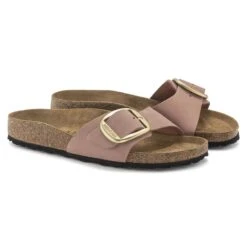 Birkenstock Madrid Big Buckle Nubuck Leather 15 Birkenstock Madrid Big Buckle Nubuck Leather -Birkenstock 1024039 pair