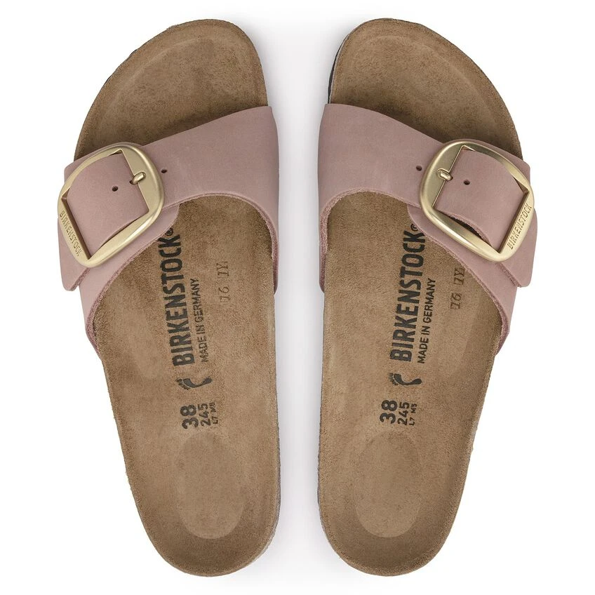 Birkenstock Madrid Big Buckle Nubuck Leather 6 Birkenstock Madrid Big Buckle Nubuck Leather - Image 6