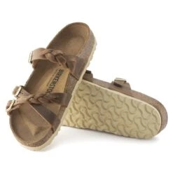 Birkenstock Franca Braid Oiled Leather -Birkenstock 1024052 sole