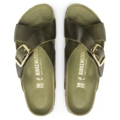 Birkenstock Siena Big Buckle Oiled Leather -Birkenstock 1024053 top