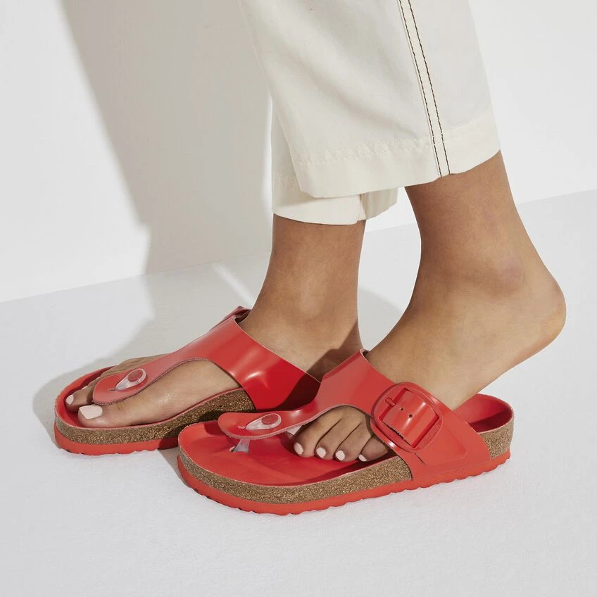 Birkenstock Gizeh Natural Leather Patent 10 Birkenstock Gizeh Natural Leather Patent - Image 10