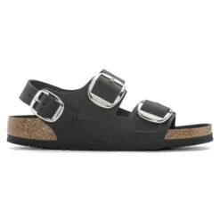 Birkenstock Milano Big Buckle Oiled Leather -Birkenstock 1024943 side