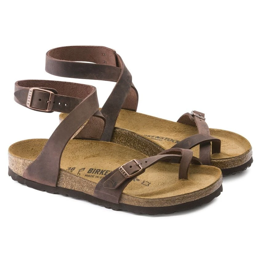 Birkenstock Yara Oiled Leather Habana 7 Birkenstock Yara Oiled Leather Habana - Image 7