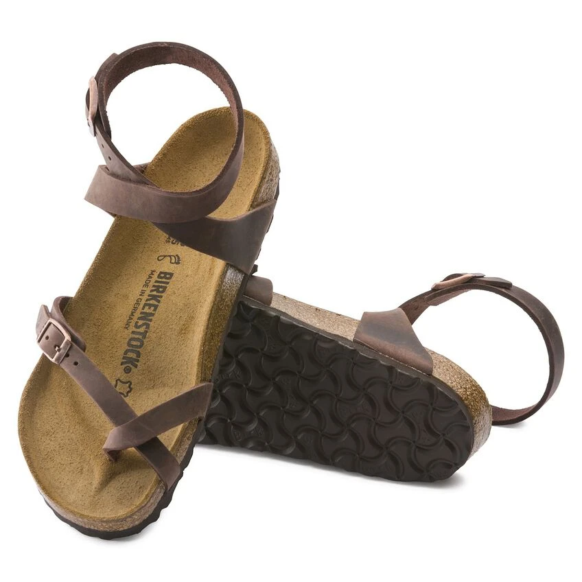 Birkenstock Yara Oiled Leather Habana 5 Birkenstock Yara Oiled Leather Habana - Image 5
