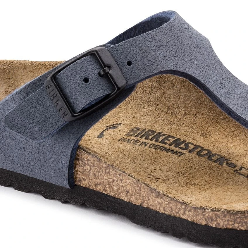 Birkenstock Gizeh Birko-Flor Nubuck Navy 11 Birkenstock Gizeh Birko-Flor Nubuck Navy - Image 11