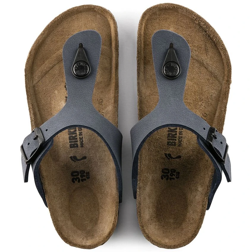 Birkenstock Gizeh Birko-Flor Nubuck Navy 8 Birkenstock Gizeh Birko-Flor Nubuck Navy - Image 8