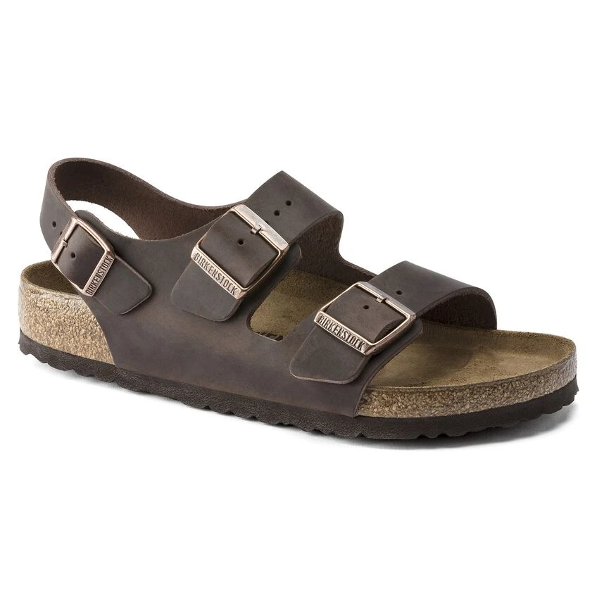 Birkenstock Milano Oiled Leather 2 Birkenstock Milano Oiled Leather - Image 2