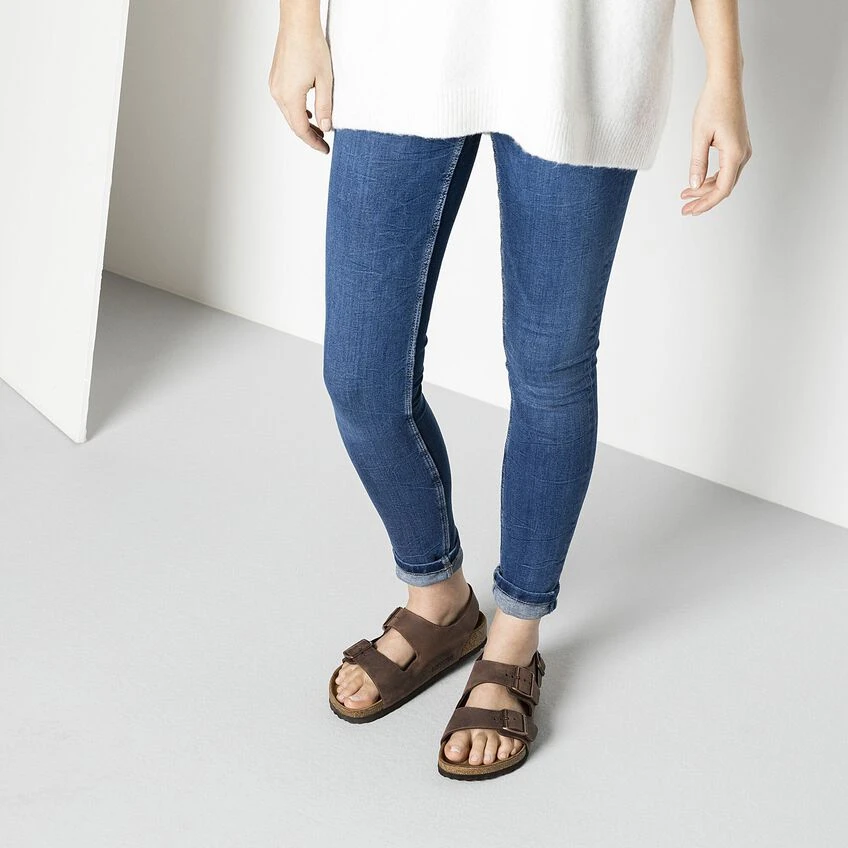 Birkenstock Milano Oiled Leather 3 Birkenstock Milano Oiled Leather - Image 3