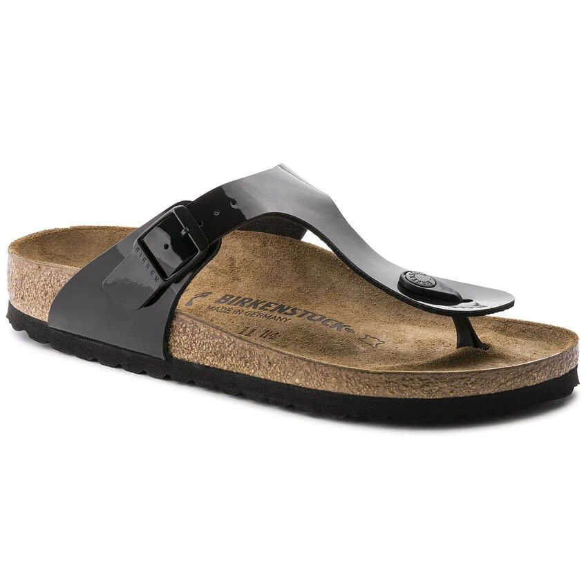 Birkenstock Gizeh Birko-Flor Patent 1 Birkenstock Gizeh Birko-Flor Patent
