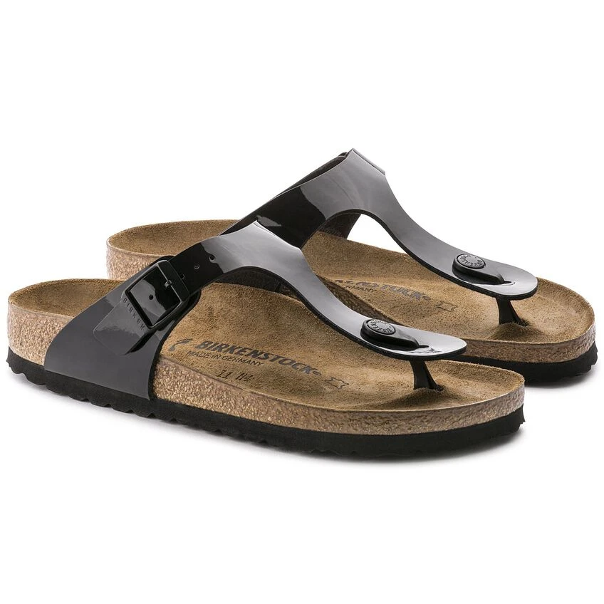 Birkenstock Gizeh Birko-Flor Patent 12 Birkenstock Gizeh Birko-Flor Patent - Image 12