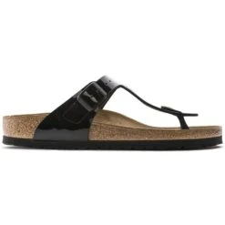 Birkenstock Gizeh Birko-Flor Patent 32 Birkenstock Gizeh Birko-Flor Patent -Birkenstock 43661 side
