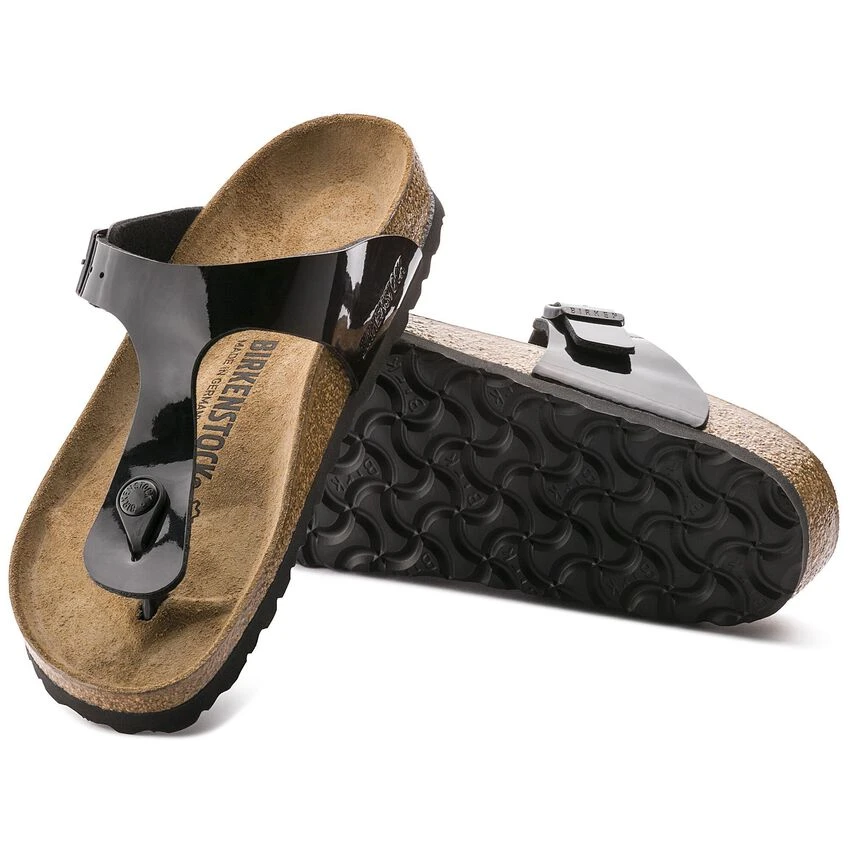 Birkenstock Gizeh Birko-Flor Patent 8 Birkenstock Gizeh Birko-Flor Patent - Image 8