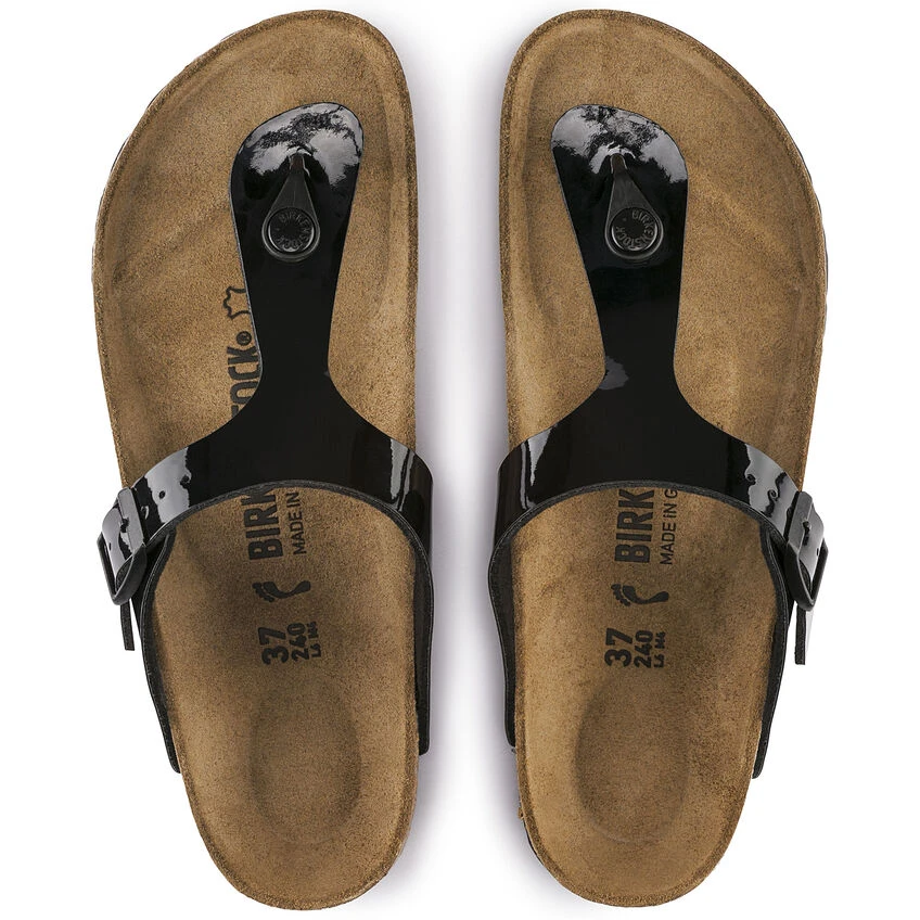 Birkenstock Gizeh Birko-Flor Patent 11 Birkenstock Gizeh Birko-Flor Patent - Image 11