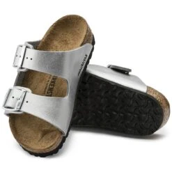 Birkenstock Arizona Birko-Flor Silver 13 Birkenstock Arizona Birko-Flor Silver -Birkenstock 555133 sole