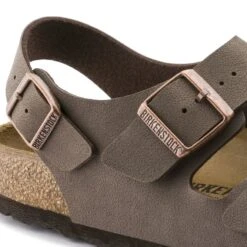 Birkenstock Milano Birko-Flor Nubuck -Birkenstock 634503 detail 1
