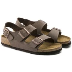 Birkenstock Milano Birko-Flor Nubuck -Birkenstock 634503 pair